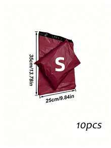 10/100pcs E-Commerce Shipping Packaging Bags, Super Strong PE Material, Self-Sealing, Multiple Sizes, For Holiday Peak Season Shipping, Thanksgiving Promotion Packaging, New Year Gift Mailing Bags - Multicolor - View 9