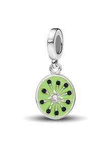1 dây hạt quả kiwi, phù hợp làm vòng tay, dây chuyền, vòng tay và các loại trang sức DIY khác, quà tặng hoàn hảo cho phụ nữ và bé gái - hạt cườm - Xem 20