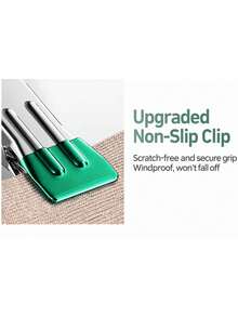 1pc 10-Clip Rotating Drying Rack With 360° Swivel Hook And Non-Slip Clips - Ideal For Socks, Underwear, And Delicates - Rust-Resistant Metal Construction - Multicolor - View 8