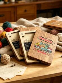Flower Sewing Needle Case, Needle & Thread Storage Box, Pin Organizer - Floral Sewing Pattern Needle & Thread Storage Box, Sewing Needle Storage Tool, Without Needles, Needle & Thread Organizer Box, Holiday Birthday Gift, Perfect Gift For Sewists, Sewing Enthusiasts And Embroidery Artists - Multicolor - View 7