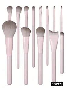 OBOVAY 13/7/5pcs Makeup Brush Set Eyeshadow Blush Contour Nose Shadow Concealer Beginner Full Set Brushes Makeup Tools Makeup Brush Set Eyeshadow Blush Contour Blending Nose Shadow Beginner Full Set Brushes Makeup Brush Complete Set - Multicolor - View 5