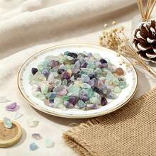 Natural Colorful Fluorite Gravel, Suitable For Aquarium, Fish Tank, Bonsai - Multicolor - View 3