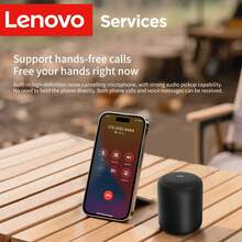 Lenovo D01 Bluetooth Speaker | Wireless Playback | TWS Stereo Mode | Lightweight Portable Desktop Speaker - View 7