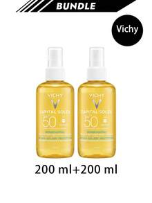 Vichy [حزمة] كابيتال سوليل واقي شمس مائي SPF50 200 مل * 2 - شفاف - مشاهدة 1