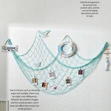 Woven Padded Animal Storage Hammock, Wall-Mounted Plush Doll Mesh Storage Bag, Children's Nursery And Playroom Decor - Multicolor - View 19