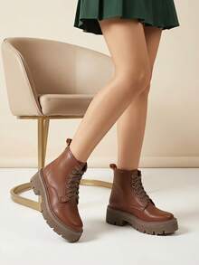 Women Ankle Boots & Booties - Brown - View 2