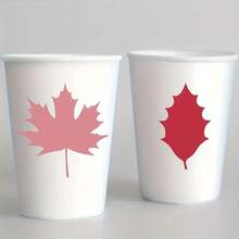 6/12pcs Maple Leaf Hollow Stencils, Reusable For Canvas And Glass DIY Home Decor, Gift Art Decoration, Wood Painting, Erasable Material, Durable Craft Supplies, Suitable For Beginners - Sets - View 4