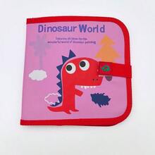 1 Set Portable Erasable Drawing Book, Double-Sided Dust-Free Blackboard Doodle Sketchbook, Washable Early Education Painting Toy, Halloween Thanksgiving Birthday Gift - Multicolor - View 5