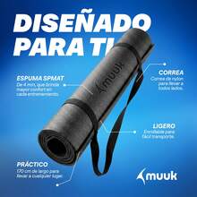 Yoga Mats - Black - View 5