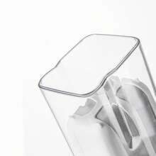 1pc 1100/1700ml Yogurt Making Kit With Ultra-Fine Mesh Strainer + Durable Flip-Top Rectangular Storage Box, For Whey Separation And Greek Yogurt Making - Home DIY Yogurt Tool, Food Storage Container, Medium Size Fresh-Keeping Box - White - View 4