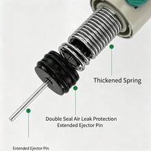 Large Plastic Solder Sucker Electronic Solder Residue Remover With High Temperature Resistant Soft Hose - Light Grey - View 5