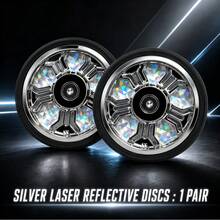 Stiker Dekoratif Reflektif untuk Sepeda Motor, Komponen Modifikasi Papan Bercahaya Malam, Stiker Peringatan Malam, Universal untuk UHR150, Skuter Listrik X5, AE8, Aksesoris Keselamatan - reflektor - View 6