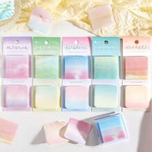 NOTE FOR Combo Sticky Notes, Your Color Series, Simple And Dreamy Gradient Style, For Messages And Memos - one-size - View 1