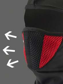 1/2 cái mặt nạ trùm đầu Balaclava che toàn mặt, nhẹ thoáng khí chống nắng, mặt nạ trượt tuyết unisex cho bóng đá, đạp xe, hoạt động ngoài trời mùa hè - Nhiều màu - Xem 6