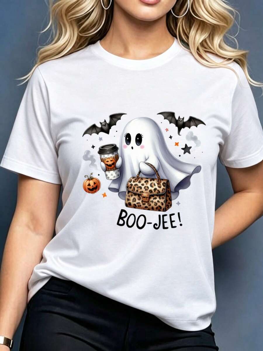 Plus Size T-Shirts - White - View 1