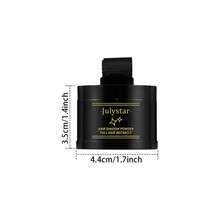 Julystar Hair Shadow Powder 2Pcs With Mirror & Puff, Instantly Cover Thinning Hair And Grey Roots, Natural Matte Texture, Sweat & Water Resistant, Easy To Carry In Handbag, Simple Operation, Help You Get Fuller Hair Look In Seconds - Set - View 3