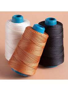 EDCUEBE7 1 Roll Nylon Waxed Thread, Kite Line, Shoe Repair Thread, Suitable For Leather Repair, Shoe Stitching, Hand Sewing Tires, Book Binding, Clothing Sewing, Fishing Net Weaving - Multiple Styles - View 8