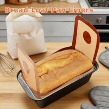 1/3PCS Silicone Toast Box Baking Mat, Non-Stick Bread Baking Liner With Handles, Heat-Resistant Bread Mold Liner, Home Oven Baking Tool, Reusable, Easy Release. Cross-Fold Leak-Proof Design, Prevents Batter Leakage During Baking, With Pull Handles. Fits Multiple Rectangular Toast Baking Pans, 9*5 Inch, 10*5 Inch And Other Sizes. Non-Stick Surface, No Need For Extra Oil, Suitable For Baking Bread, Cookies, Cakes. Easy To Clean With Water Or Wipe With A Cloth, Foldable For Storage, Saves Kitchen Space. Beginner-Friendly Home Baking Tool, Essential For Homemade Toast And Bread, Kitchen Baking Must-Have, Reduces Mold Cleaning Hassle, Easily Make Perfectly Shaped Baked Goods. - View 4