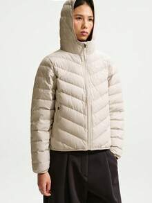 Nike Women's AS W NK TF DWN WPFR WRM JKT Down Jacket Thin Down Jacket - Short IF5884-236 - Brown - View 4