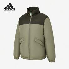 Adidas/Adidas Authentic New Men's Classic Retro Warm Fashion Patchwork Down Jacket JL8262 - Multicolor - View 6