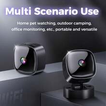 Mini Wireless WiFi Hidden Spy Camera, Nanny Cam, Smart Home Pet/Baby Monitor, Indoor/Outdoor Universal, 1080P, Remote Portable, Phone App Room Camera - Multicolor - View 4