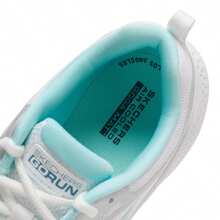Skechers Women's GO RUN Consistent 2.0 Stable Support Cushioned Breathable Mesh Anti-Torsion Non-Slip Running Shoes - White Blue - View 10