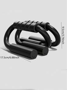 2pcs S-Shaped Push-Up Bars Home Steel Non-Slip Push-Up Stands For Men And Women Chest And Abdominal Muscle Training Fitness Equipment Halloween - Multicolor - View 5