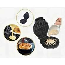 Waflera Eléctrica Antiadherente Para Hacer Waffles En Casa - Tipo de Enchufe B USA (220-240V) - Ver 6