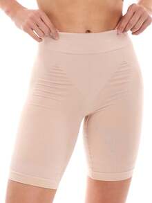 Women Slip Shorts - NUDE - View 3