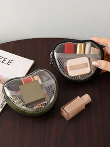 Easy Storage Small Pouch Coin Lipstick Data Cable Organizer Bag Portable Mini Travel Makeup Bag Transparent Makeup Bag Hot Large Capacity Makeup Bag Toiletry Bag - Multicolor - View 11