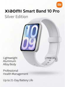 Xiaomi 10 Pro Smart Band, 1.74-Inch AMOLED Large Screen, 21-Day Ultra-Long Battery Life, Heart Rate/SpO2/Sleep/HRV Monitoring, Independent GPS, 150+ Sports Modes, NFC Support, Compatible With IOS & Android - View 3