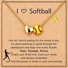 Kalung Baseball HOT, Cocok untuk Pemakaian Sehari-hari dan Aksesori Olahraga, Hadiah Hari Ibu dan Ulang Tahun, Hadiah Perhiasan Kekasih Pecinta Olahraga - MultiWarna - View 1