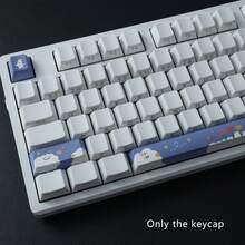 Creative PBT Dye-Sublimation Non-Backlit Decorative Keycap Set, Replacement Keycaps Spacebar Enter ESC Shift Arrow Keys, Suitable For MX Switch Mechanical Gaming Keyboards - View 8
