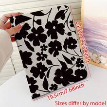 Tablet Protective Case, Fashionable Tablet Cover, With Pen Slot, Foldable, Stand Design, Ergonomic Grip, Auto Wake/Sleep, Exquisite Print, Shockproof, Anti-Slip, Scratch-Resistant, Suitable For Office, Travel, Home Relaxation, Halloween And Christmas Gifts - Multicolor - View 3