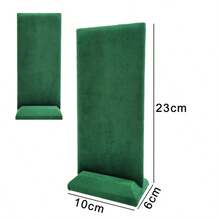 2pcs/Set Rectangular Vertical Velvet Earring Display Stand, 40 Slots, Suitable For Jewelry Store And Home Storage And Display Of Earrings - 40 Hole Earring Holder - View 17