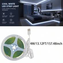 COB LED Tape Light, USB Button Control, Flexible Cuttable, Warm White Cool White, 1-5M Home LED Strip - 501 COB - View 14