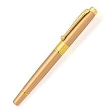 1pc Custom Engraved Gold-Tone Ballpoint Pen, Vintage Style. Personalized Name, Quick-Dry Black Ink, Smooth Writing For Office And Gifting. - Multi-color - View 10