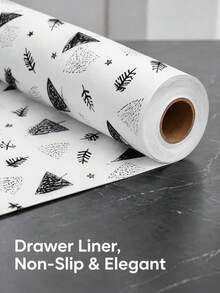 1 Roll Cabinet Liner, Durable, Suitable For Cabinets, Drawers And Refrigerators, Easy To Clean, Waterproof, Oil-Proof, Moisture-Proof, Dust-Proof, Kitchen Countertop Liner, Furniture Cabinet Drawer Storage And Organization - View 2