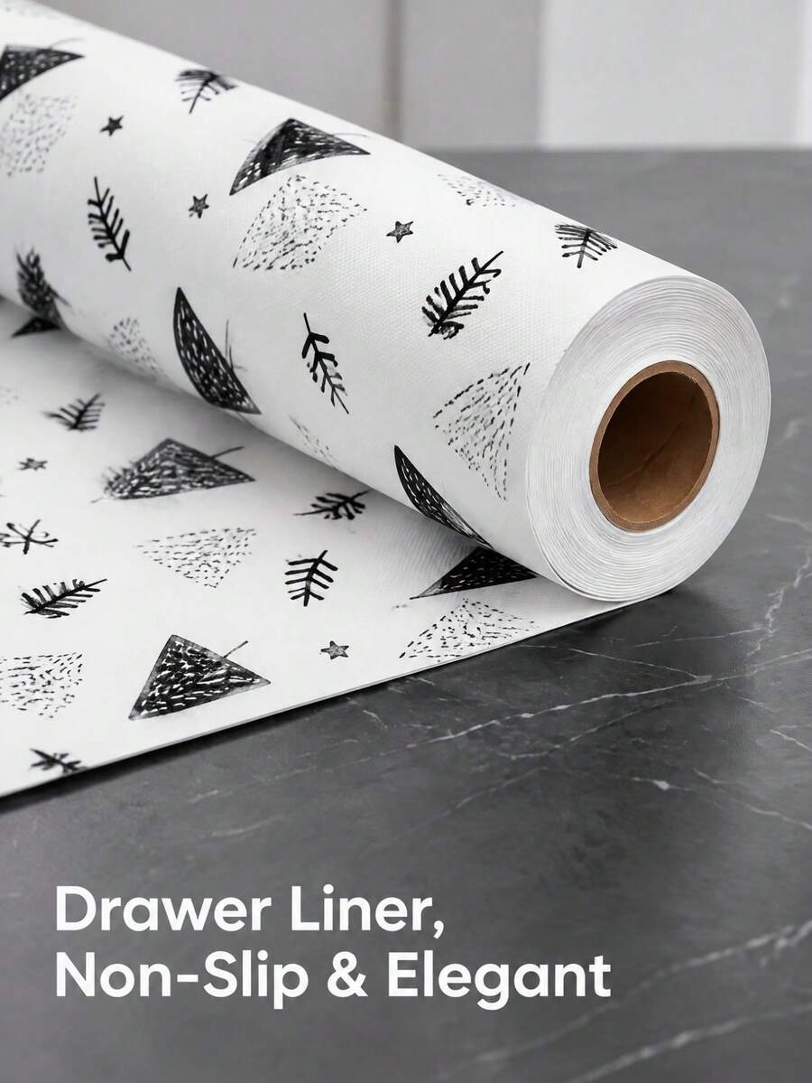 1 Roll Cabinet Liner, Durable, Suitable For Cabinets, Drawers And Refrigerators, Easy To Clean, Waterproof, Oil-Proof, Moisture-Proof, Dust-Proof, Kitchen Countertop Liner, Furniture Cabinet Drawer Storage And Organization