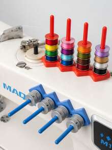 Magnetic Sewing Machine Core Holder - Plastic And Metal Core Storage Holder With Strong Magnetic Base For Orderly Access, Essential Sewing Accessories - A - View 1