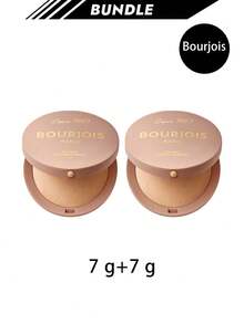 Bourjois [Bundle] Maxi Round Pot Bronzer 001 Light Medium 7 G X 2 - 001 Light Medium - View 1