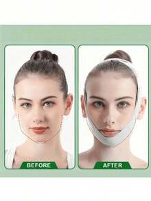 1 dây đeo mặt điều chỉnh được, mềm thoáng khí tái sử dụng, phụ kiện chăm sóc hàng ngày unisex, phù hợp dùng tại nhà - Nhiều màu - Xem 8