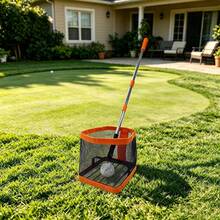 Golf Ball Picker-Upper Golf Ball Retriever Golf Ball Collector - Orange - View 1