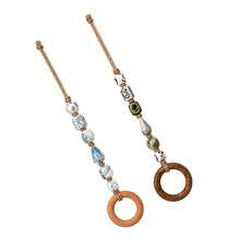 Beaded Towel Hanger Resin Hand Towel Holder For Bathroom - Multicolor - View 7