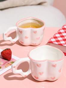 WGROOM 1pc New Ceramic Mug Cup Creative Household Office Gift Personalized Hand-Painted Cup - Multicolor - View 11