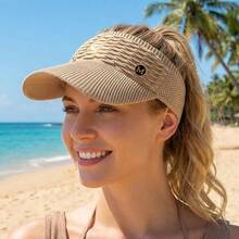 2 Packs Unisex Lightweight Design, Upgraded Version, M Logo, Suitable For Outdoor Sports And Cycling, Comfortable And Breathable Women's Sun Hat - B - View 4