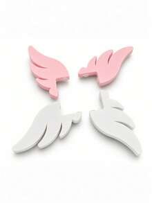 1pc Cute Wing Shaped Monitor Decor Clip, Kawaii Aesthetic Desktop Ornament, Lovely Room Decor Accessory For Computer Monitor Corner Decoration - View 3
