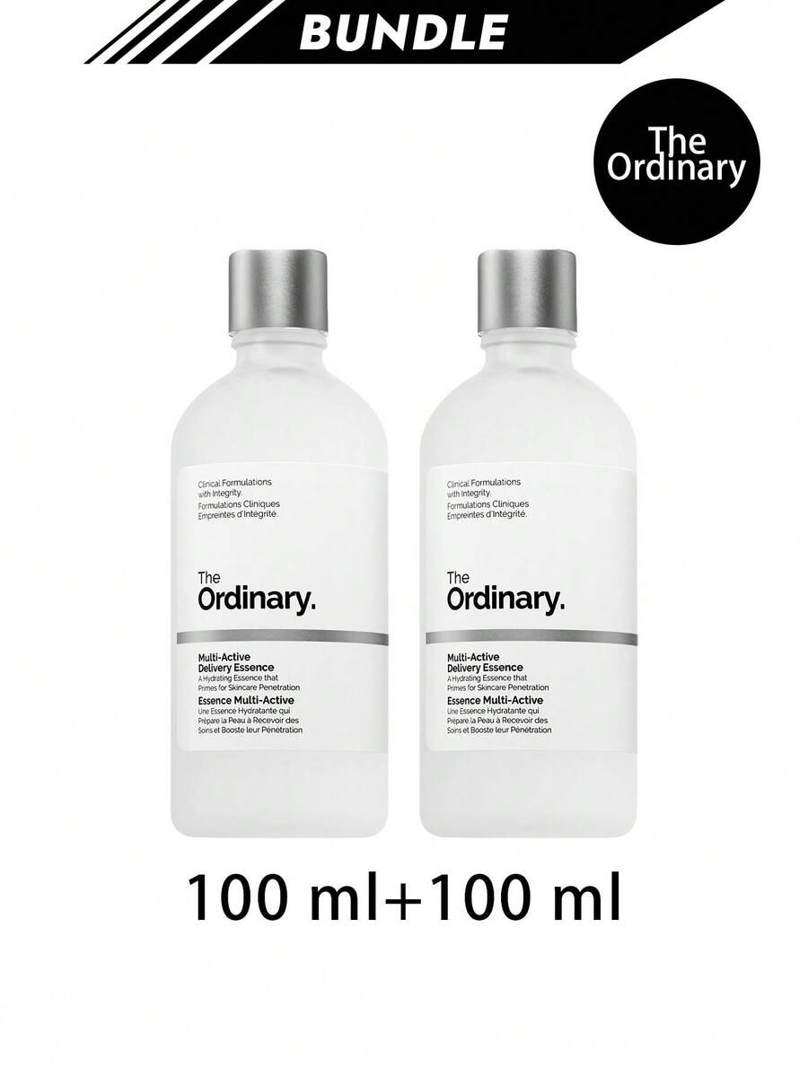The Ordinary [حزمة] جوهر توصيل متعدد النشاط 100 مل * 2 - حلول متعددة الأنشطة - مشاهدة 1