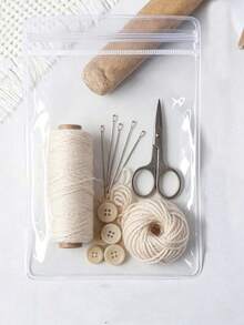 Multi-Functional Stitching Tool, Hand DIY Sewing Template Lock Edge Tool, Helps You Sew Perfect Lines, Sewing Ruler With Clips - Hand Sewing Guide For Even Stitches, Suitable For Sewing Beginners, Housewives, Non-Slip DIY Sewing Guide For Patchwork, Repair And Embroidery, Perfect Gift For Mothers, Partners, Friends And Elders, Christmas, Halloween, Thanksgiving Gifts - A - View 9