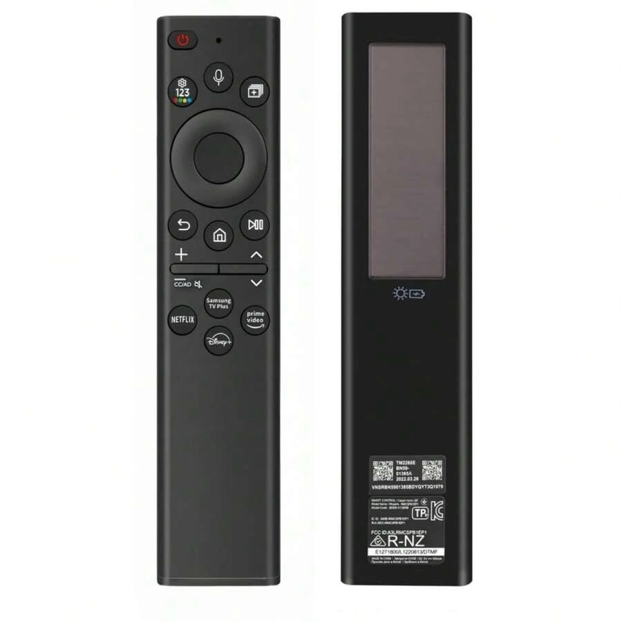 Solar Charging BN59-01385A Voice Remote Replacement For Samssung Smart TVs DIY Accessory - View 1